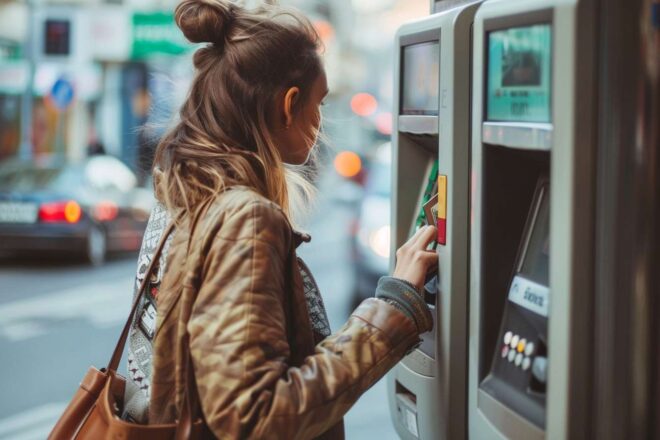 Image d'illustration. Retrait distributeur